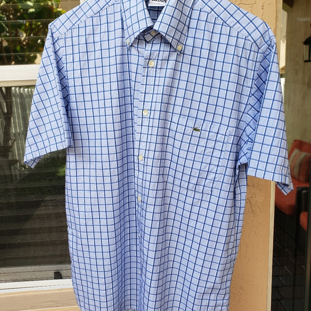 Lacoste button down shirt size 40